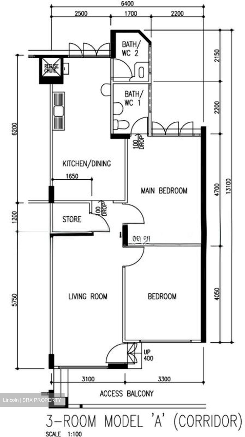 Blk 341 Jurong East Avenue 1 (Jurong East), HDB 3 Rooms #566635511